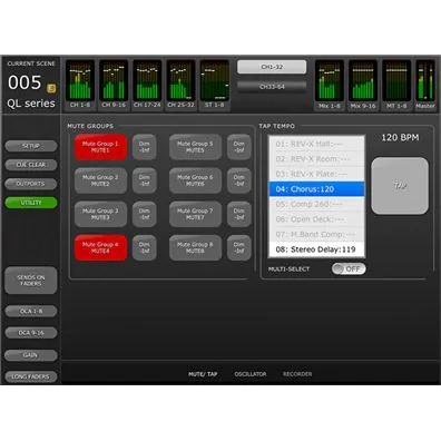 Utility (Mute Group / Tap Tempo)